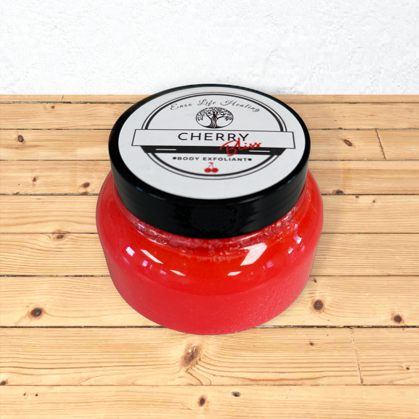 Cherry Bliss Exfoliating Sugar Scrub 8oz