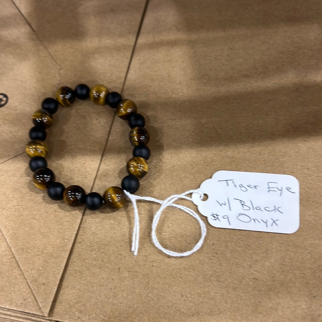 Tiger's Eye with Black Onyx